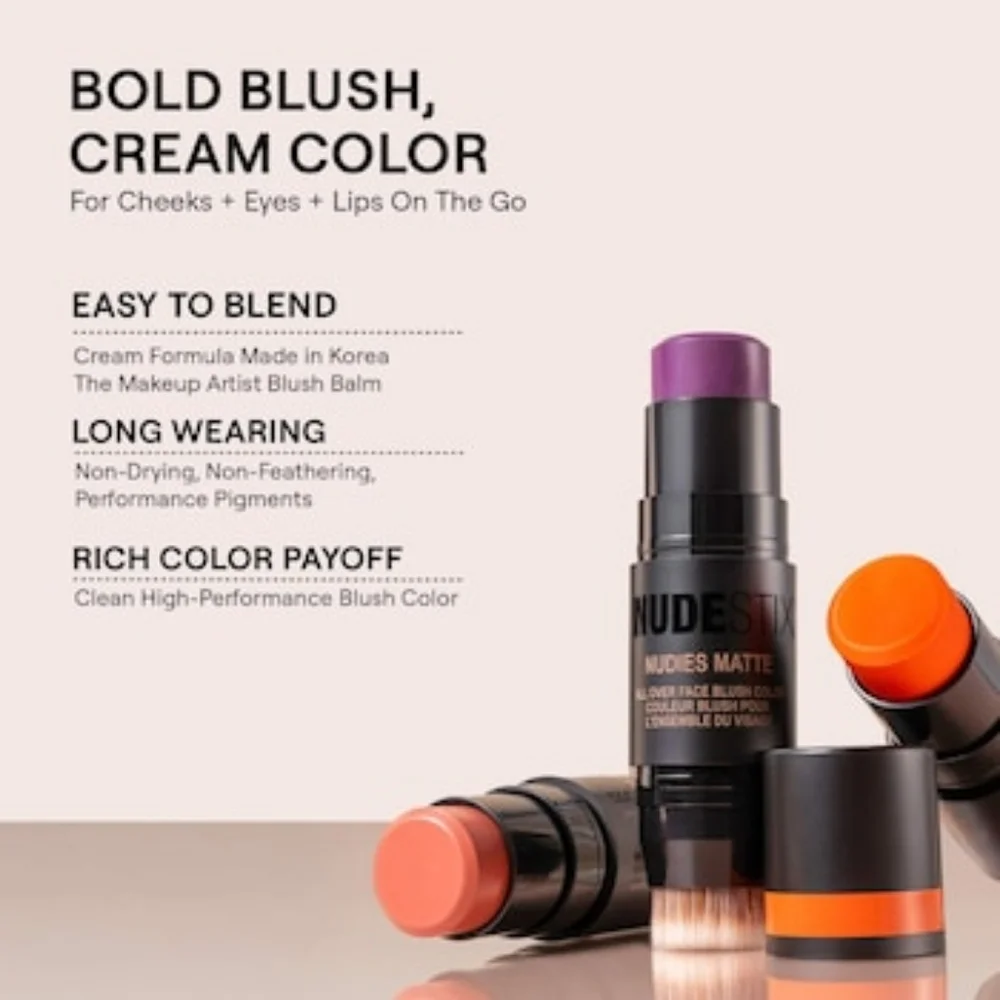 Nudestix Nudies Bloom Cream Blush in Crimson Lover (PLUM)